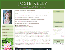 Tablet Screenshot of josiekelly.com